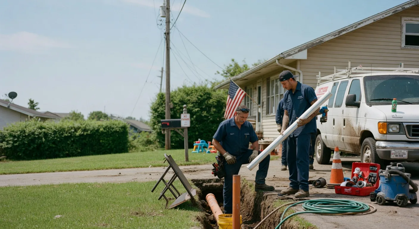 Sewer Line Inspection in Portland, OH